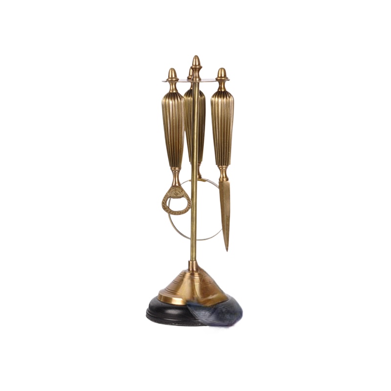 Letter Opener Brass - Importowana mosiężna retro lupa z otwieraczem