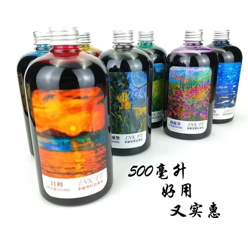Fountain Pen Bottled Ink - Oramile 500 ml duża butelka bez
