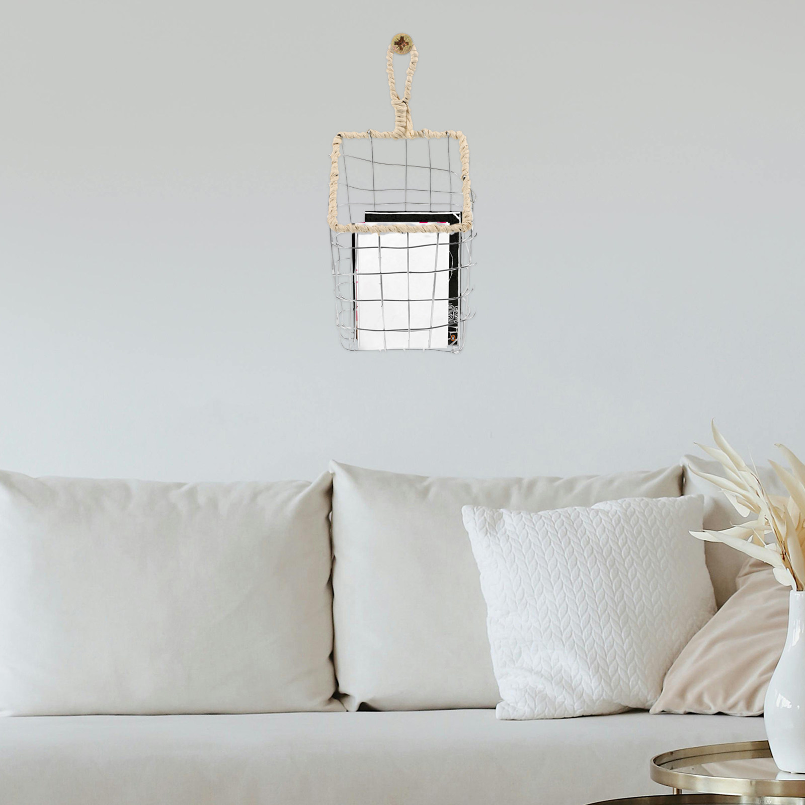 Magazine Holder Rack - Wieszalny żelazny uchwyt na książki, półka