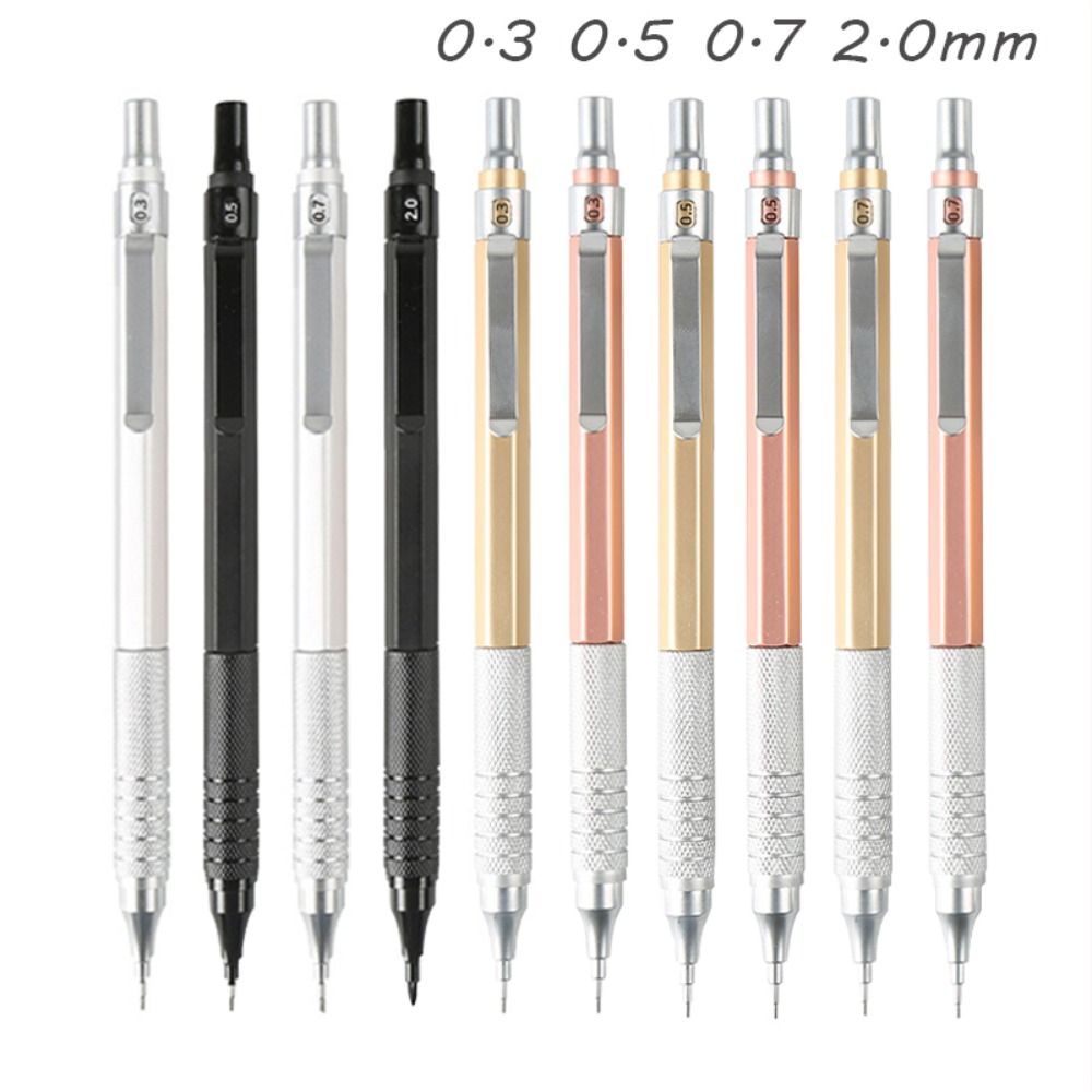 Kreatywny metalowy ołówek mech – Mechanical Pencil 0.3 recenzja i cena