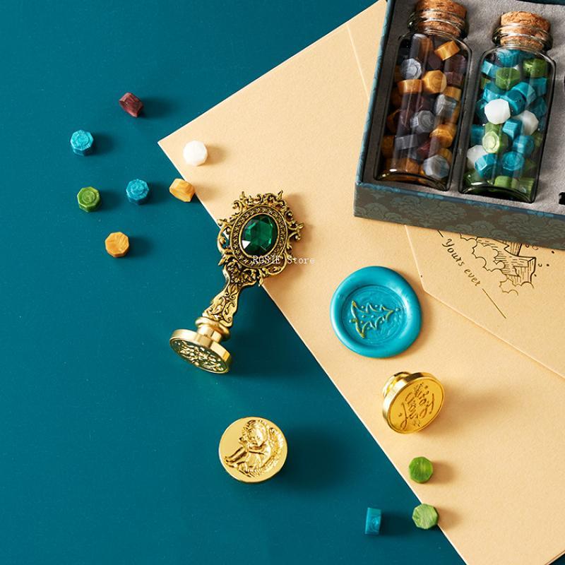 Zestaw pieczęci woskowych Laki – Wax Seal Stamp Set recenzja i cena