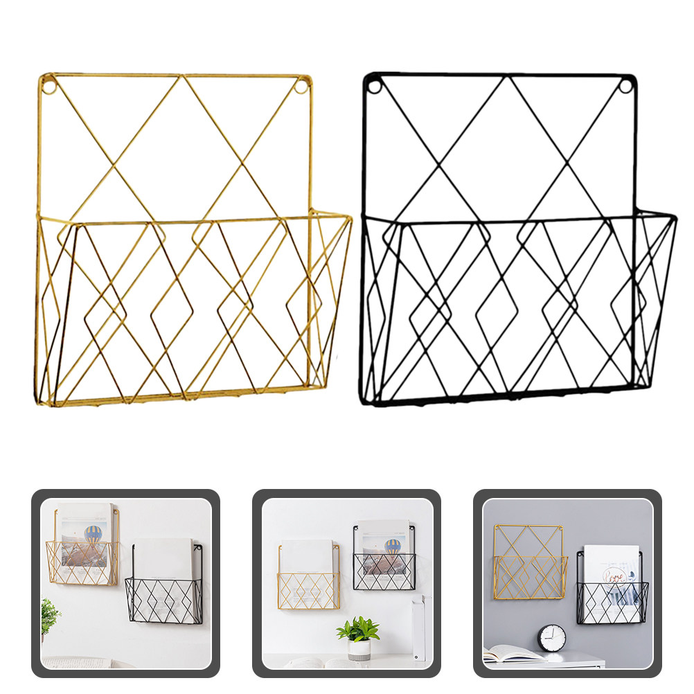 2 szt. wysokiej jakości metalo – Magazine Holder Rack recenzja i cena
