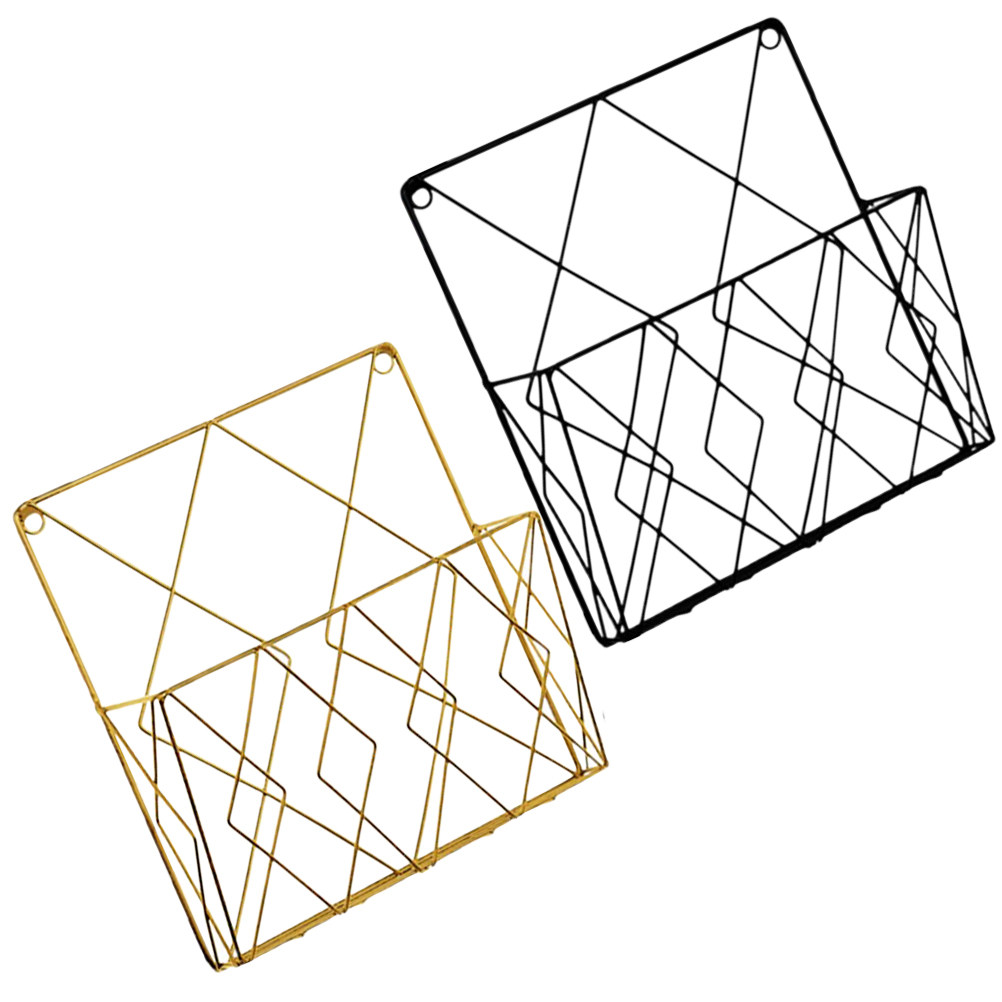 2 szt. wysokiej jakości metalo – Magazine Holder Rack recenzja i cena