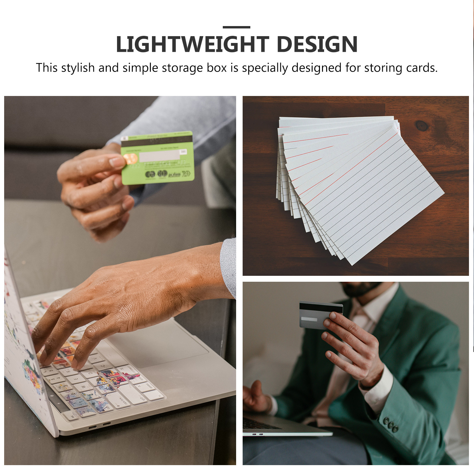 4 szt. Pudełko na karty indeks – Index Card Holder recenzja i cena
