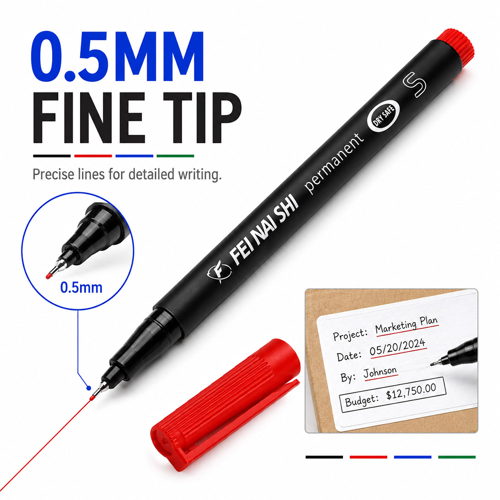4/12 szt. Pisaki permanentne z – Correction Pen Fine recenzja i cena