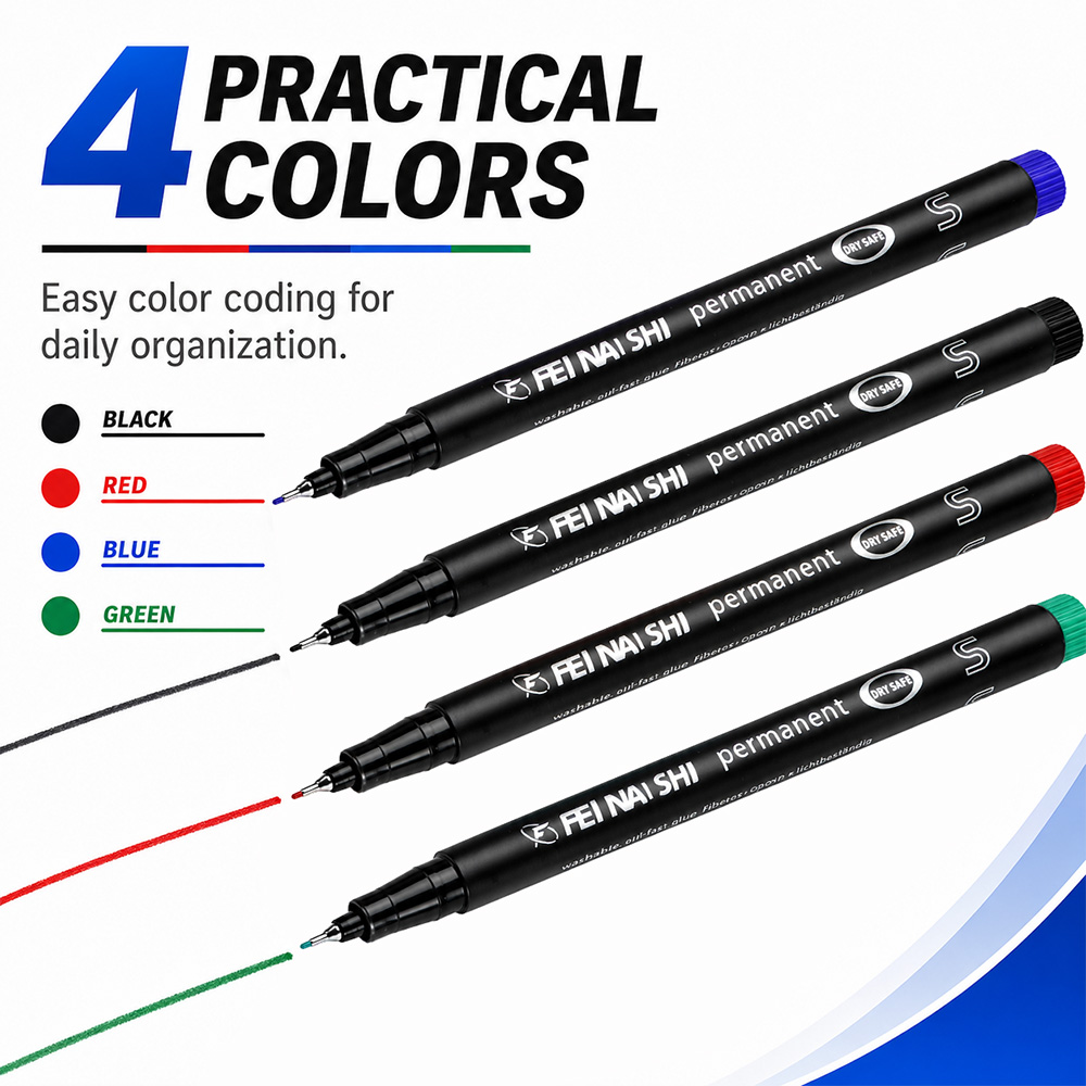 4/12 szt. Pisaki permanentne z – Correction Pen Fine recenzja i cena