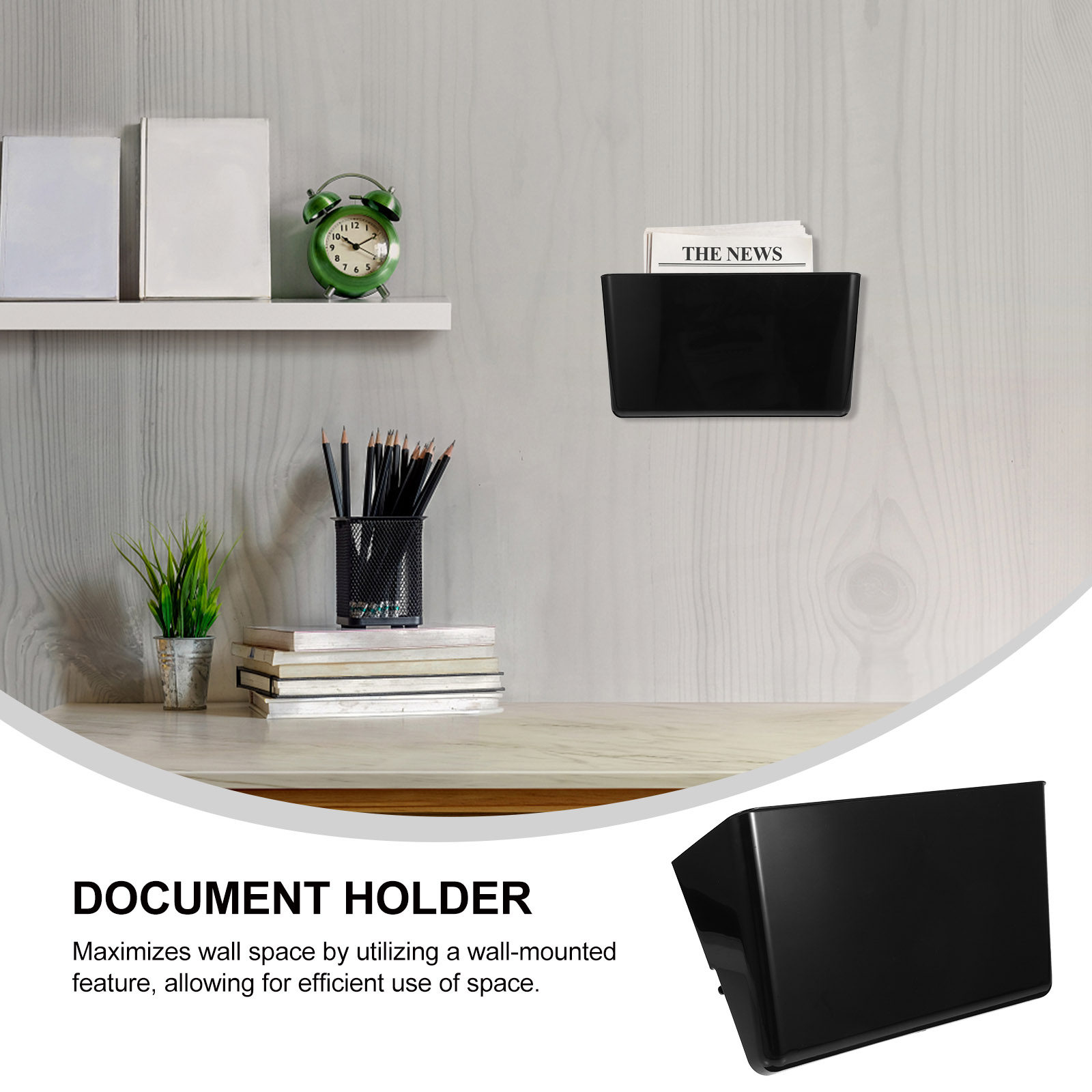Wieszak ścienny na dokumenty z – Magazine Holder Rack recenzja i cena