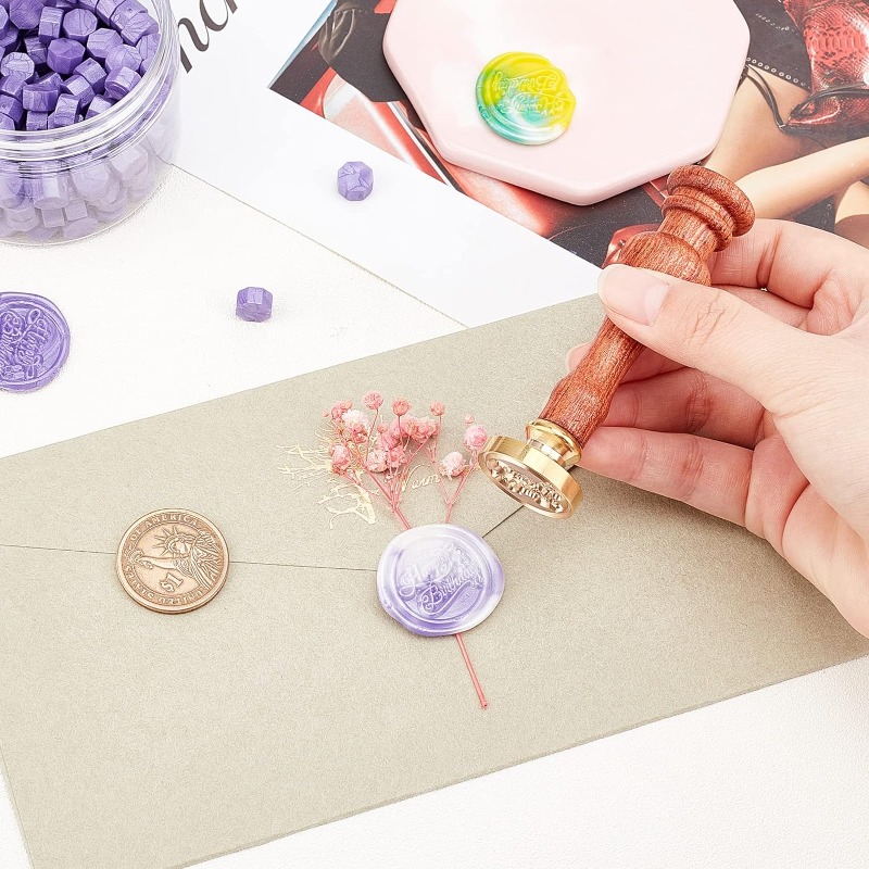 1 Zestaw pieczęci woskowej zam – Wax Seal Stamp Set recenzja i cena