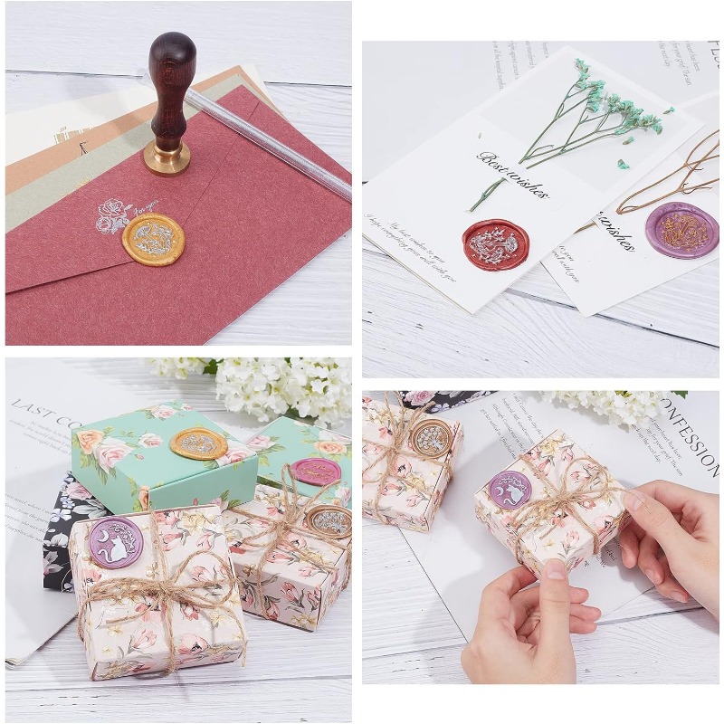 1 Zestaw pieczęci woskowej zam – Wax Seal Stamp Set recenzja i cena