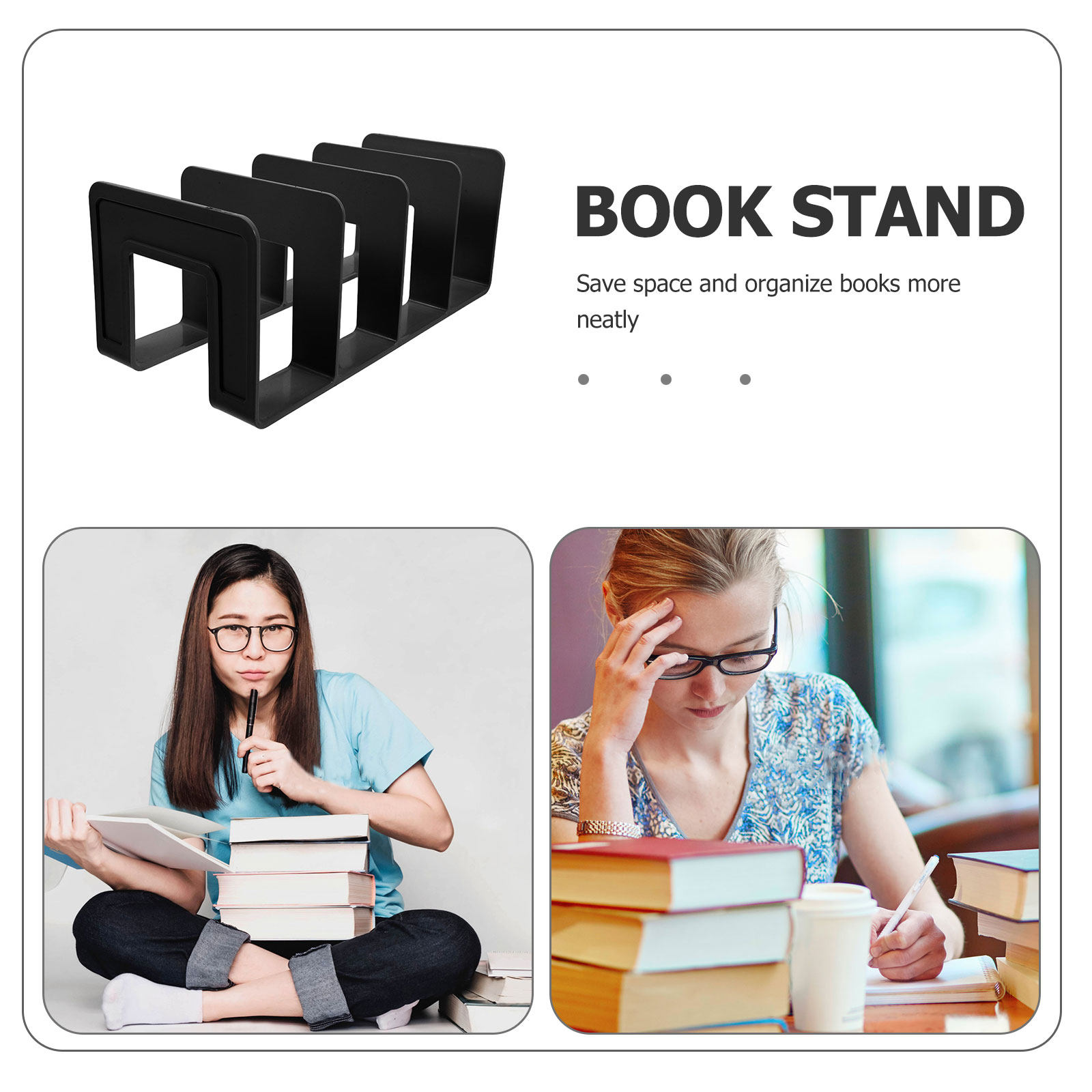 Uchwyt na książki na półkę, or – Magazine Holder Rack recenzja i cena