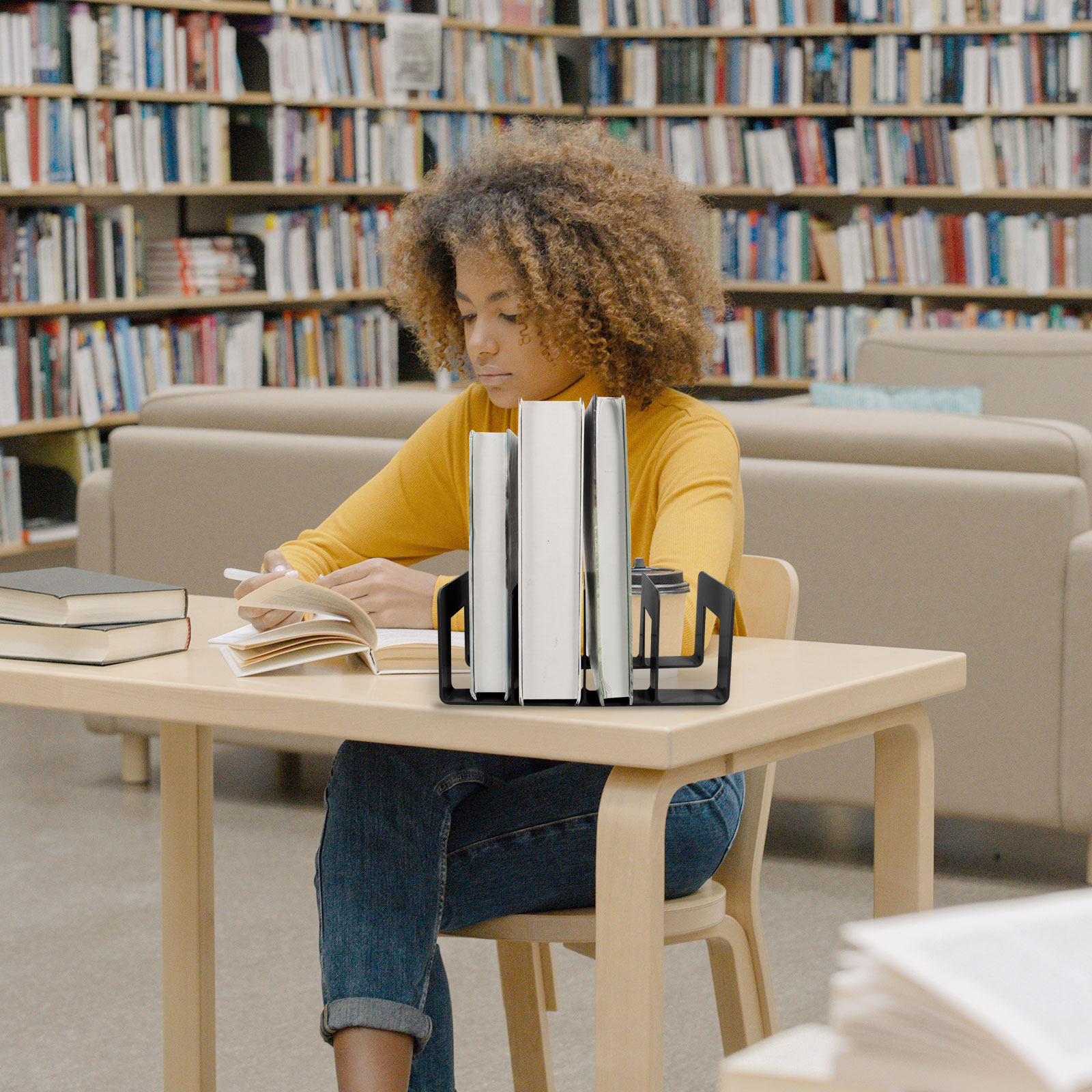 Uchwyt na książki na półkę, or – Magazine Holder Rack recenzja i cena