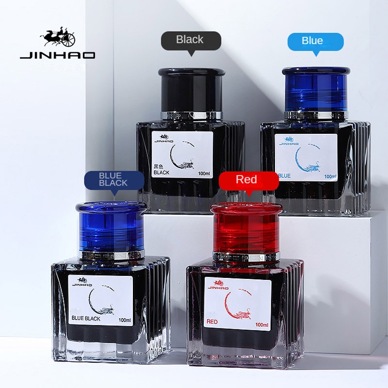 JINHAO 100/50/30ml wkład atram – Fountain Pen Bottled Ink recenzja i cena