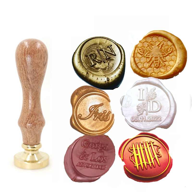 Personalizowany mosiężny stemp – Wax Seal Stamp Set recenzja i cena