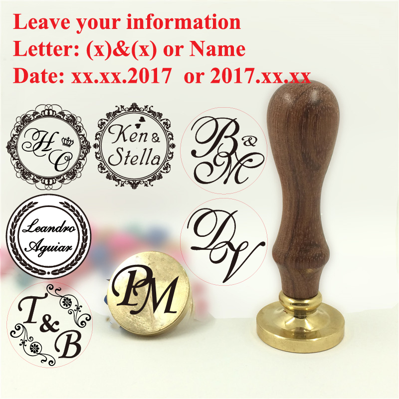 Personalizowany mosiężny stemp – Wax Seal Stamp Set recenzja i cena